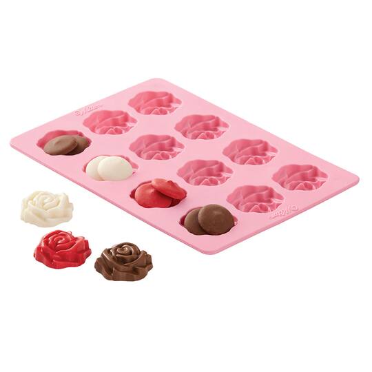 Wilton Stack N Melt Candy Mold Rose Wilton Stack N Melt Candy Mold Rose